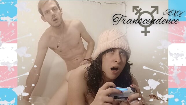 Trans Babe Kia DW Fucked amateur shemale porn bareback shemale porn big cock shemale porn